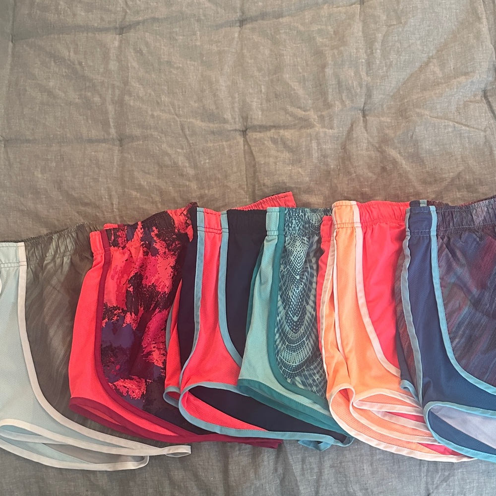 6 Nike Women's Dri Fit Athletic Shorts